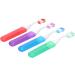 Portable Toothbrush 4 Pack - Fine Hair Oral Cleaning for Travel & Stain Removal - Buy Online on SooperMarket.com