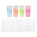 Beaupretty 4 sets nail stamp pressure plate stamp made of silicone nail art stamp heads nail art scraps manicure pressure tools stamp for nail transfer child accessories pebble gel fluorescence