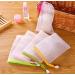 DNHCLL 10PCS Double Layer Bubble Foam Net Exfoliating Mesh Soap Pouch Bubble Foam Net Soap Sack Saver Pouch Drawstring Holder Bags