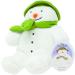 Rainbow Designs Snowman Bean Toy 15cm for Newborn - White - Buy Online on SooperMarket.com