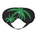 SSIMOO Coconut Tree Soft Sleep Eye Mask Female Breathable Eye Patch Perfect for Travel and Relaxation Black