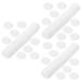 minkissy 300 Pcs Thick Overlock Cotton Make up Sponges Makeup Cotton Pads Round Makeup Sponge Makeup Remover Pads Round Face Pads Non-Woven Fabric Travel White Cosmetic Fake Eyelashes