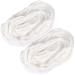 DOITOOL 2 Hairdressing Makeup Supplies White Absorbent Cosmetic