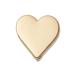 ZVE Mini Alloy Letter Pendant  DIY Crafts Charms for Personalization Jewelry Making Accessory for Best Friend  DIY 0.9 Inch Alphabet Necklace Bracelet for Valentine's Day Jewelry Gifts- Heart Gold-HEART