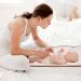 Portable Baby Wrap Pad & Diaper Changing Pad - Breathable Washable Reusable for Infants & Toddlers - Light Gray - Buy Online on SooperMarket.com