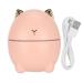 200ml Portable Humidifier Aroma Diffuser Home Office Mini Cute Cat Shape Air Purifier Humidifier USB Atomizer Essential Oil Aromatherapy Diffuser