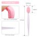 Silicone Lip Scrub Brush | Exfoliating Double-Sided Lip Scrubber Tool | Smoother & Fuller Lips | 3 Colors, 3 PCS - Buy Online on SooperMarket.com