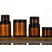 Dajidafu Amber Glass Bottle For Makeup And Body Care Products Multi-functional Screw Lid Reusable BPA-free Eco-friendly 100g Black 100g 100g Black 100g - Buy Online on SooperMarket.com