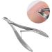Cuticle Scissors Safe Removal of Dead Skin Stainless Steel Comfortable Handle Cuticle Nippers Protective Tip for a Beauty Salon - Buy Online on SooperMarket.com