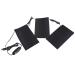 Aatraay USB heating cover heated scarf 19 x 15 x 3 5 V 2 A 8.5 W light electric USB heating pillow set for outdoor winter camping