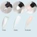 Poly Extension Gel Nail Kit - Clear White Pink Builder Gel with Slip Solution & Dual Forms | Home Manicure Starter Set - Buy Online on SooperMarket.com