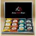 Walkers Assorted Shortbread Variety Mini Packs Biscuits 12 Twin packs x 25g in luxury british hamper big box Perfect for Gifting Treat Congratulations Thankyou Celebration and Christmas