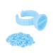 Glue Rings Blue Remove Excess Glue Eyelash Extension Glue Cups Supplies for Eyelash Extensions