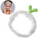 Makeup Headband Elastic Sprout Head Wraps Face Washing Hair Bands White shower head wraps - Buy Online on SooperMarket.com