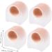 2 Pairs Silicone Toe Sleeves & Splint for Toe Separation & Valgus Correction - Reusable & Comfortable Toe Splitter Set 2.7x2.2cm - Buy Online on SooperMarket.com