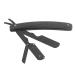 Buy Stainless Steel Manual Beard Blade Holder with Wooden Handle | Perfect for Home Facial Care - Buy Online on SooperMarket.com