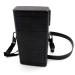 CUESOUL ANTIE Hard Dart Case Holds 6 Steel Tip Darts/Soft Tip Darts & Extra Dart Tips Shafts & Flights Durable Use Solid Black