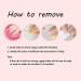 Dark Rose Pink Coffin False Nail Tips - 24pcs Glossy Acrylic Press On UV Fake Nails | Salon-Quality Full Cover with Glue Sticker | L5578 - Buy Online on SooperMarket.com