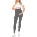 SHADOW DANCE UK Maternity Over Bump Leggings - 10 Light Grey | Pregnancy Baby Tights Support - Buy Online on SooperMarket.com