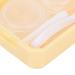Buy Orange Contact Lens Case with Tweezers & Applicator Stick - International Shipping Available - Buy Online on SooperMarket.com