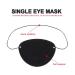 YGDZ 12pcs Soft Felt Eye Patches for Lazy Eye - Adjustable Eye Mask for Adults & Kids - Black - Buy Online on SooperMarket.com