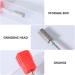 minkissy Finger Nails Apres Nail Rust-resistant Nail Kiy Power Drill Nail Polish Remiver Nail Hlue Nail Bit Manicure Drill Bits Nail Drill Bits Nail Grinding Head Dedicated Accessories - Buy Online on SooperMarket.com