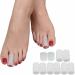 FOMIYES 15 Pairs Gel Toe Caps - Callus & Blister Silicone Protectors for Women/Men - Buy Online on SooperMarket.com