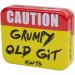 CAUTION 'Grumpy Old Git' Sugar Free Mints in Colourful Embossed Carry Tin - 30g (1) - Buy Online on SooperMarket.com