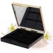 HAPINARY 2 Pcs Empty Eyeshadow Dish Empty Eyeshadow Pans Empty Eye Shadow Empty Eyeshadow Pallet Black - Buy Online on SooperMarket.com