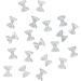 50x Cute Bowknot Nail Resin Nails Art Decorations 3D Nails Art Jewels Supplies For Acrylic Nails 50x 3d Nails Art Bowknot Nail Nails Decoration Jewels Supplies jelly white - Buy Online on SooperMarket.com