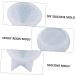 STOBOK 2pcs Box Storage Box Mold Silicone Molds Diy Silicone Mold Epoxy Diy Supplies Water Drop Storage Jar - Buy Online on SooperMarket.com
