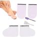 Wax Bath Mitts Set Large Brush Purple Spatula Soft Mitts Foot Cover Paraffin Wax Hand Foot Care Set Paraffin Wax Bath Set for Home DIY SPA Paraffin Baths - Buy Online on SooperMarket.com
