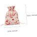 PLAFOPE 1 Set Countdown Christmas Bag Christmas Decoration Bags Advent Calendar Bag Linen Blue 10x14x0.5cm Blue - Buy Online on SooperMarket.com