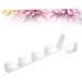 Hemoton 4 pcs Coat Over Hanger Holders Door Plastic Multifunctional Hanging Towel Portable White Hooks Hat 2pcsx2pcs Whitex2pcs - Buy Online on SooperMarket.com
