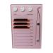 Acrylic Eyelash Grafting Pallet with Glue Cups and Storage Gasket Pads - Pink - Buy Online on SooperMarket.com