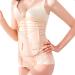 Lekeplus 3 In 1 Postpartum Belly Band Wrap C Section Recovery Belt Support Recovery Belly/Waist/Pelvis Belts for Postnatal Shapewear Postpartum Belly Wrap (Beige XXL) Beige XXL