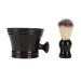 Shaving Brush and Bowl Shaving Brush with Soft Synthetic Bristles Men's Shaving Cream Brush and Bowl Tool for Barber Shop
