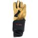 HILASON Bull Riding Gloves Pro Rodeo Genuine Leather Tan Left Hand 8