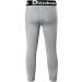 Dizoboee Boys Compression Pants Leggings - Youth Kids Athletic Basketball Base Layer 3/4 Length - Grey Large - Buy Online on SooperMarket.com