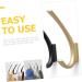 Cabilock 2pcs Coat Hook Bath Towel Hooks Metal Coat Hanger Wall Coat Hanger Towel Wall Hooks Hat Office Robe 11.8X1.3X1.3CMx2pcs Goldenx2pcs - Buy Online on SooperMarket.com