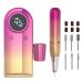 Spactz Electric Nail Drill for Acrylic Gel Nails Manicure Pedicure Polishing Shape Tools for Home Salon Use Multifunctional A