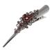 Hellery Ladies Hair Clip - Rhinestone Brown Crocodile Sectioning Clips for Hairdressers - Buy Online on SooperMarket.com