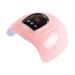 54W Pro Nail Polish Dryer Lamp - Led Gel Acrylic Curing Light Manicure Timer, Fashion Multi-Gear Double Light Quick Drying,  Nail Light with 3 Timer Setting