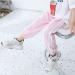 Girls Jogging Pants | Athletic Sweatpants for Outdoor Activities | Pink 10 Years - Buy Online on SooperMarket.com