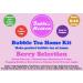 Fruity Berry Selection Boba Bubble Tea Make at Home Kit 6-12 Extra Large Drinks - Buy Online on SooperMarket.com