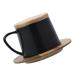 Zerodeko Holiday Coffee Mugs 1 Set Ceramic Coffee Mug Buffalo Milk with Cover Office Ceramics Holiday Coffee Cups