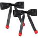 Limtula Sweet Ballet Bowknot Hairpins Duckbills Hair Clip Barrettes French Side Pin for Lady Elegant Hair Styling Accessories Black - Buy Online on SooperMarket.com