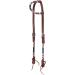 Tough 1 Beaded Cross Single Ear Headstall in Black for Horse - Buy Online on SooperMarket.com