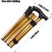 Folding Cane Adjustable Lightweight Aluminum Offset Cane-Foldable Cane Very Suitable for Daily Life to Assist Restricted Exercise Golden - Buy Online on SooperMarket.com