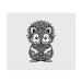 2 x Microfiber Cleaning Cloths "Cute Hedgehog" (LC00024532)
